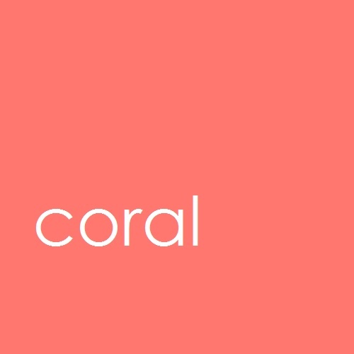 Ключевой цвет 2019 года коралловый.
